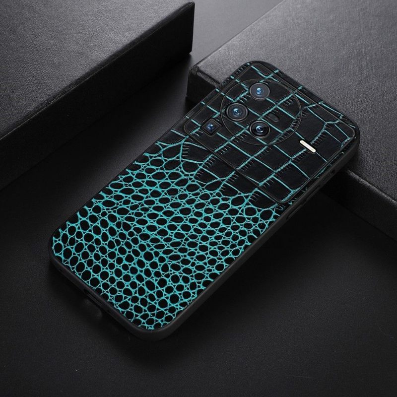 Θήκη Vivo X80 Pro Colette Croc Effect Leather