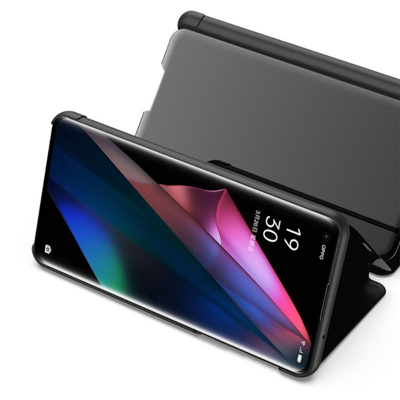 Θήκη Oppo Find X3 Pro Θήκη Flip Εφέ Καθρέφτη