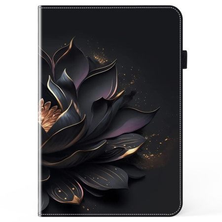 Δερματινη Θηκη iPad Pro 13 (2024) Μαύρο Τριαντάφυλλο