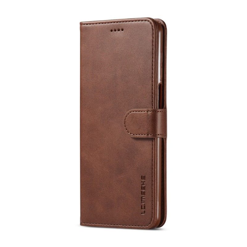 Θήκη Flip Xiaomi Redmi Note 9S / Redmi Note 9 Pro δερματινη θηκη Leather Effect Lc.imeeke