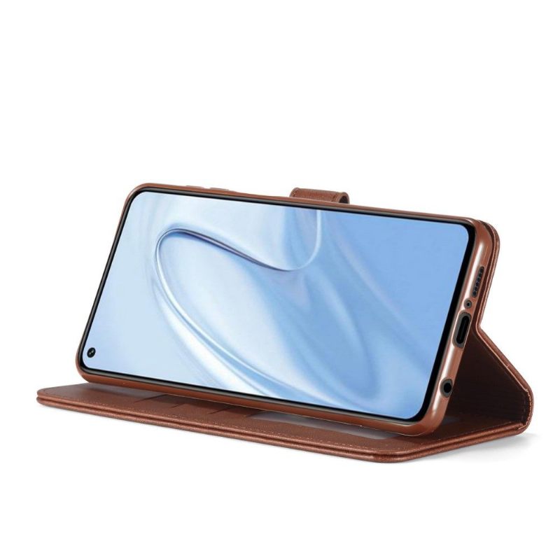 Θήκη Flip Xiaomi Redmi Note 9S / Redmi Note 9 Pro δερματινη θηκη Leather Effect Lc.imeeke