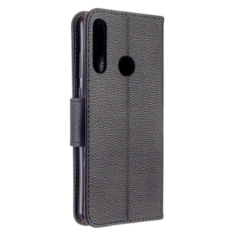 δερματινη θηκη Huawei Y6p Θήκη Flip Grained Leather Effect