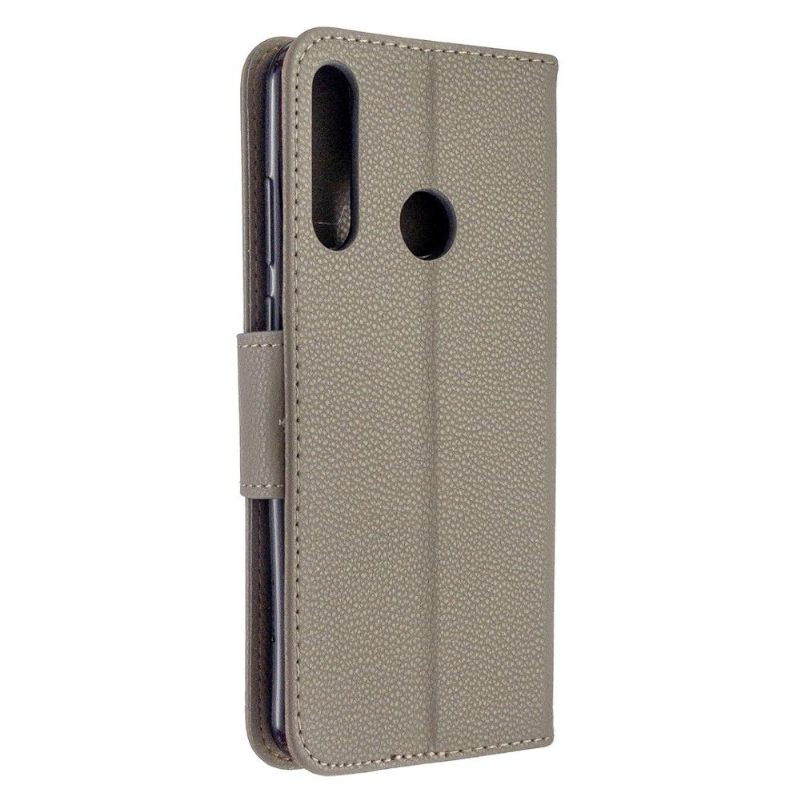 δερματινη θηκη Huawei Y6p Θήκη Flip Grained Leather Effect