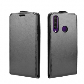 Κάλυμμα Huawei Y6p Θήκη Flip Faux Leather Vertical