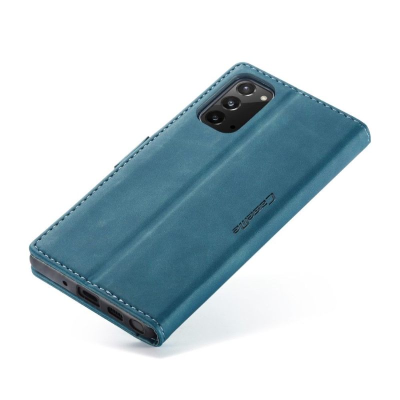 δερματινη θηκη Samsung Galaxy Note 20 Golias Leather Effect - Πράσινο