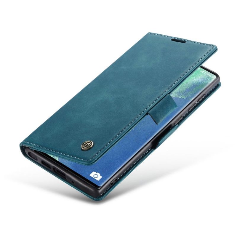 δερματινη θηκη Samsung Galaxy Note 20 Golias Leather Effect - Πράσινο