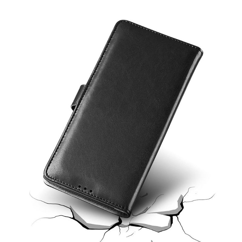 Κάλυμμα Samsung Galaxy Note 20 Serie Kado Faux Leather - Μαύρο