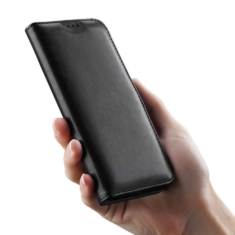 Κάλυμμα Samsung Galaxy Note 20 Serie Kado Faux Leather - Μαύρο