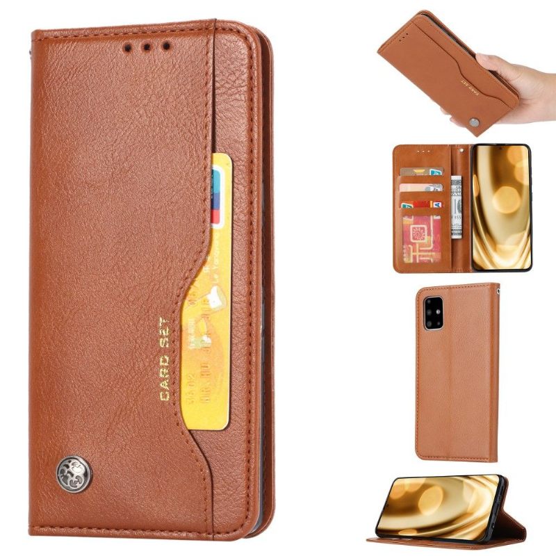 Κάλυμμα Samsung Galaxy Note 20 Stand Case Faux Leather