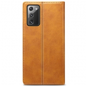 Κάλυμμα Samsung Galaxy Note 20 Θήκη Flip Folio Flip Style Leather