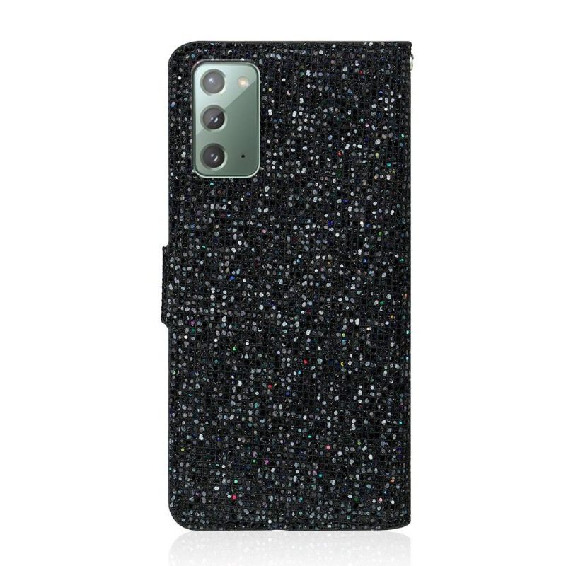 Κάλυμμα Samsung Galaxy Note 20 Θήκη Κάρτας Glitter