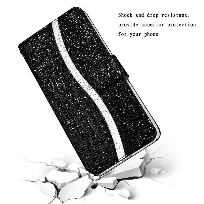 Κάλυμμα Samsung Galaxy Note 20 Θήκη Κάρτας Glitter