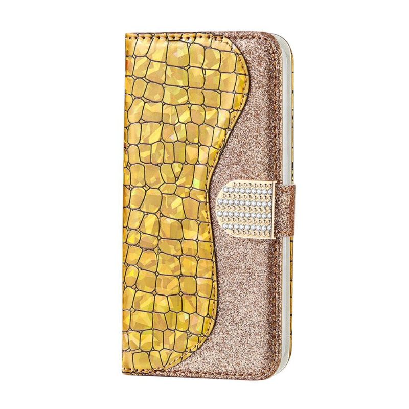 θηκη πορτοφολι Samsung Galaxy Note 20 Glamour Croc Εφέ