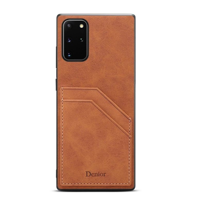 Θήκη Samsung Galaxy Note 20 Θήκη Κάρτας Denior Leather Effect