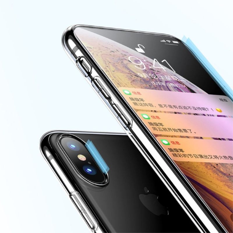 Θήκη iPhone X / XS Διαφανές Χ-επίπεδο