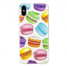 Θήκη iPhone X / XS Fluorescent Macarons