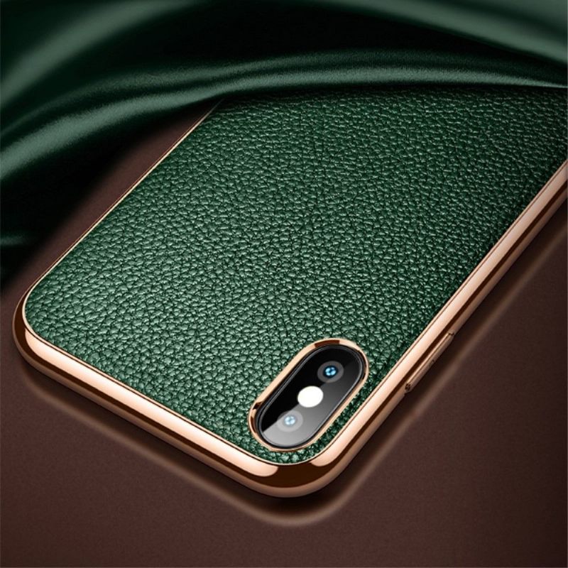 Θήκη iPhone X / XS Sulada Leather Effect