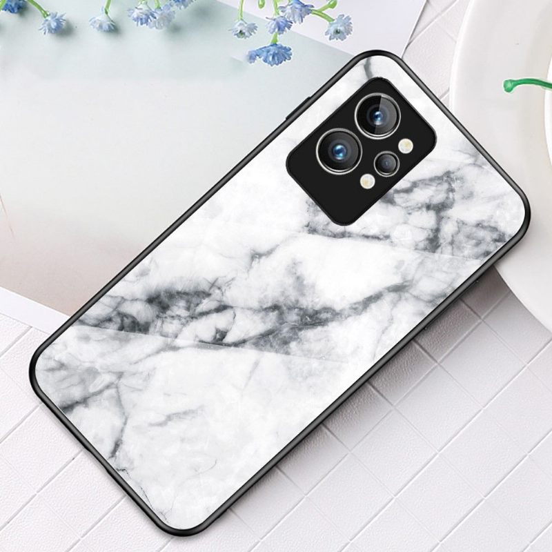 Θήκη Realme GT 2 Pro Marble Lina Glass Back