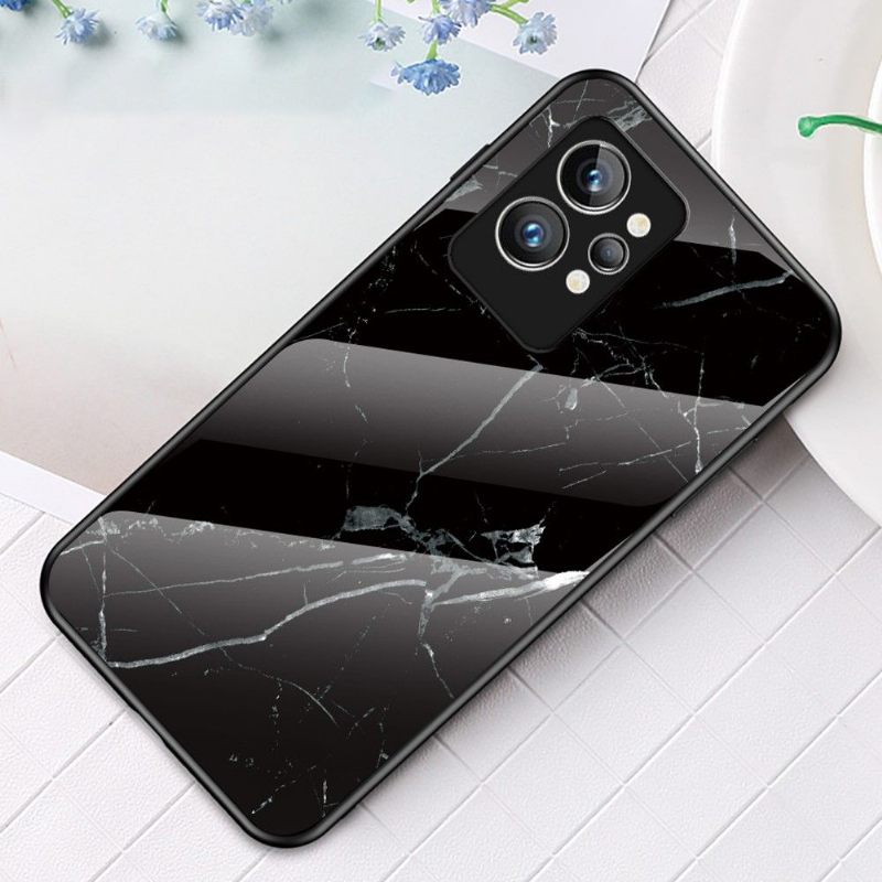 Θήκη Realme GT 2 Pro Marble Lina Glass Back