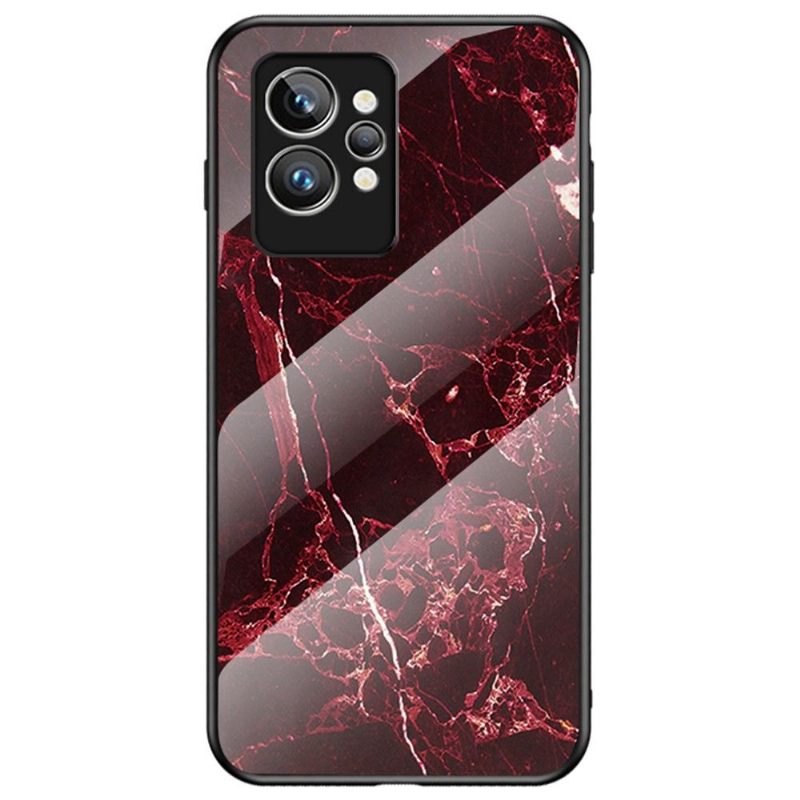 Θήκη Realme GT 2 Pro Marble Lina Glass Back