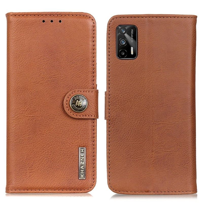 Κάλυμμα Realme GT 5G Κάτοχος Κάρτας Khazneh Leather Effect