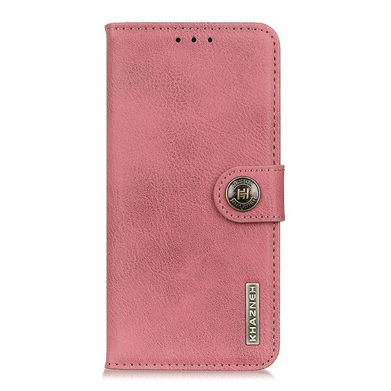 Κάλυμμα Oppo Reno 4 5G Κάτοχος Κάρτας Khazneh Leather Effect