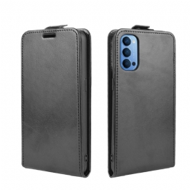 Θήκη Flip Oppo Reno 4 5G δερματινη θηκη Faux Leather Vertical