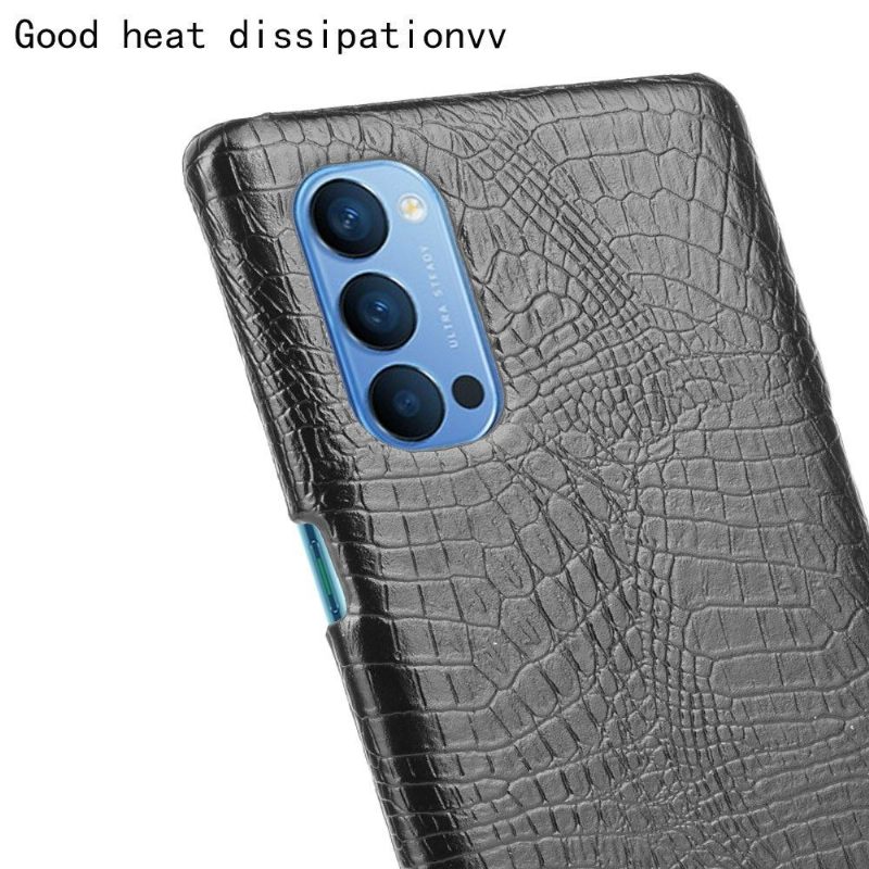 Θήκη Oppo Reno 4 5G Croco Skin Effect