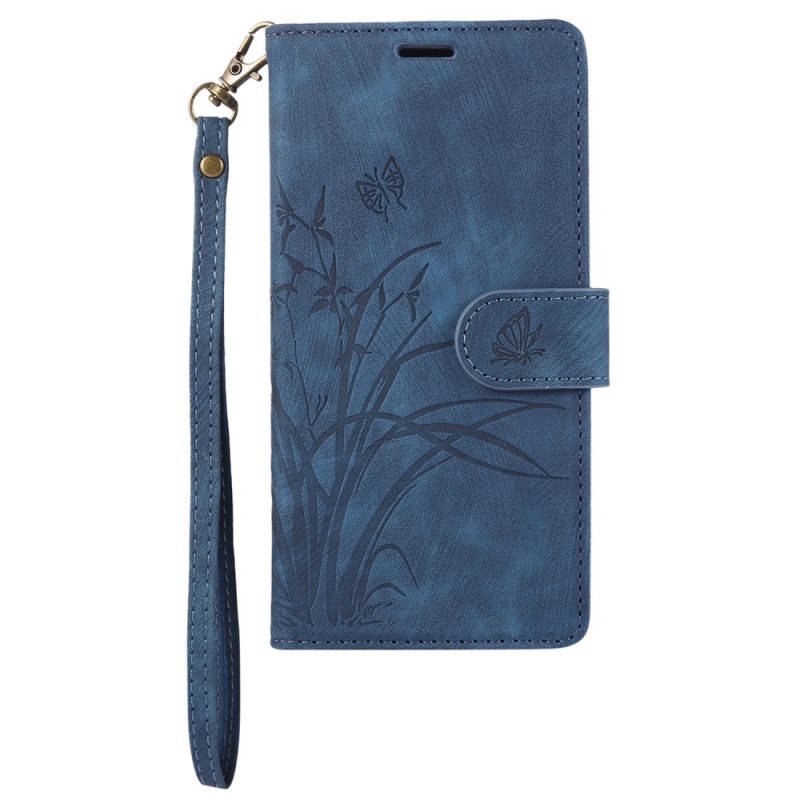 Δερματινη Θηκη Google Pixel 8a Strap Orchids Σιλικόνης