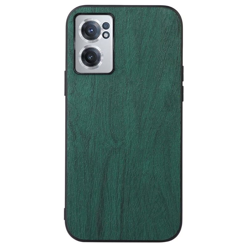 Θήκη OnePlus Nord CE 2 5G Δερμάτινο Εφέ Wood Style