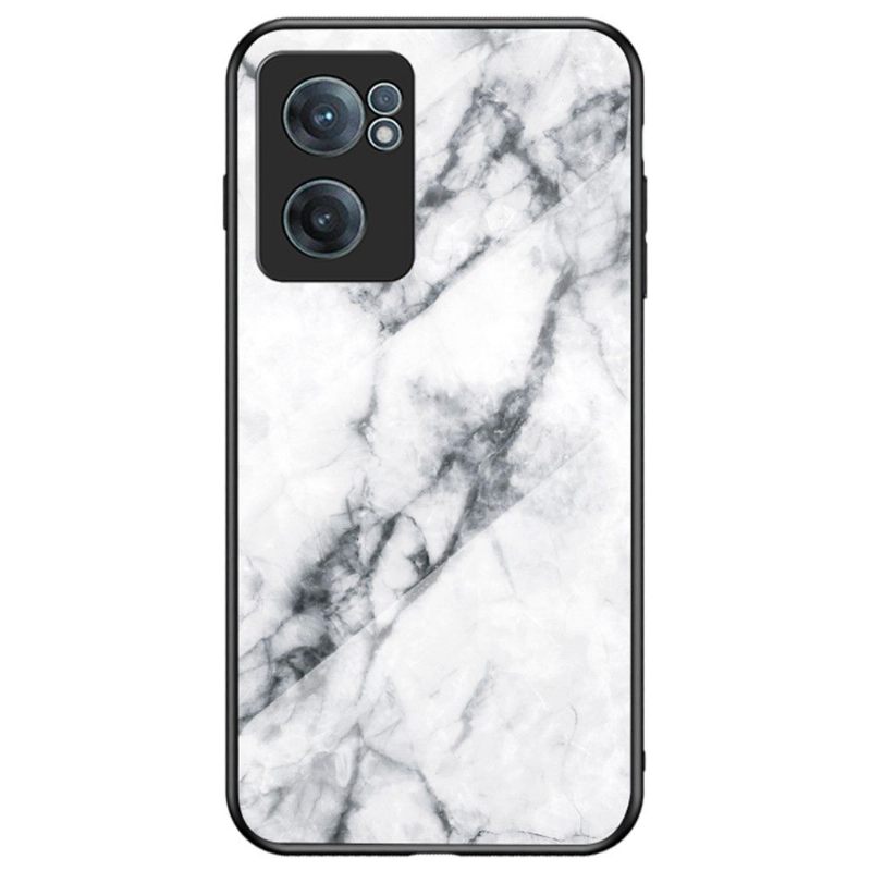 Θήκη OnePlus Nord CE 2 5G Marble Lina Tempered Glass