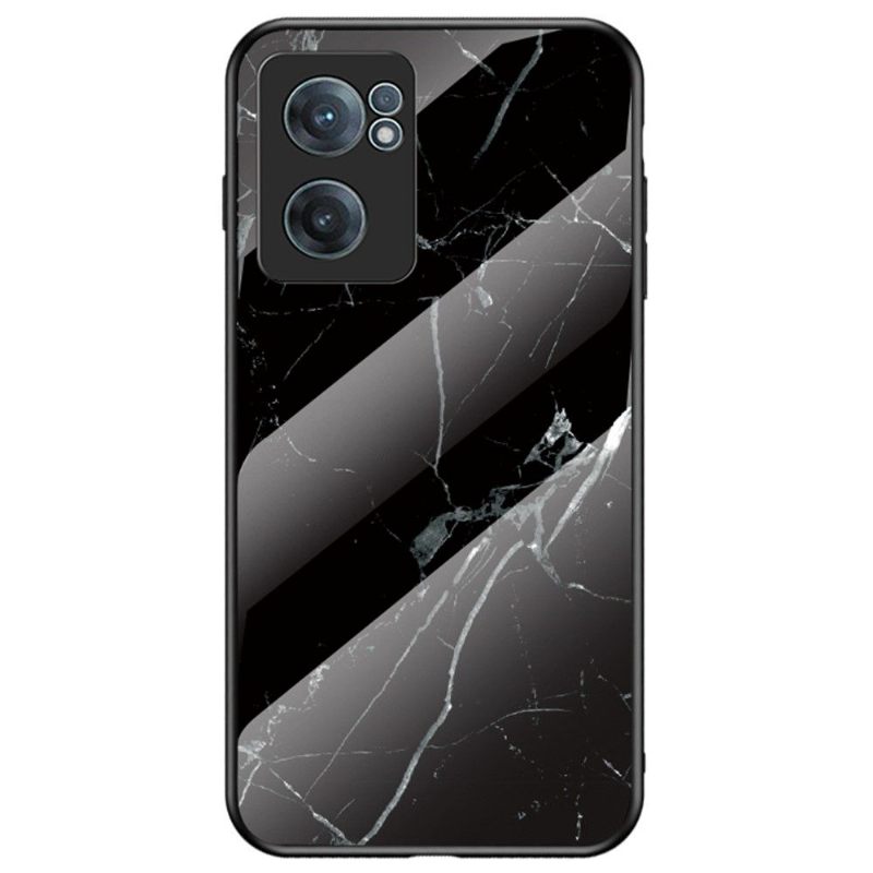 Θήκη OnePlus Nord CE 2 5G Marble Lina Tempered Glass