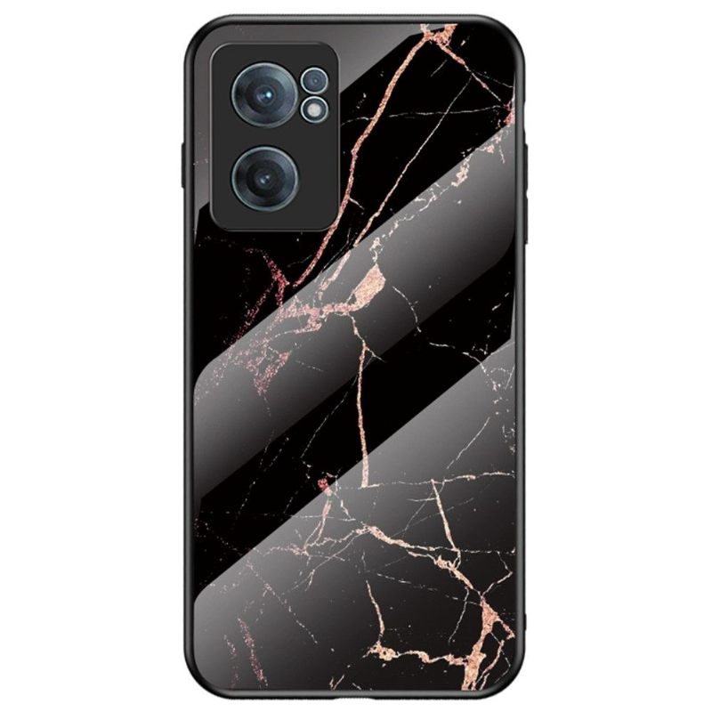 Θήκη OnePlus Nord CE 2 5G Marble Lina Tempered Glass