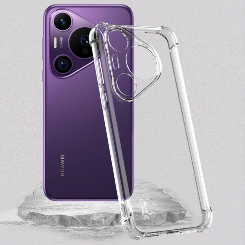 Κάλυμμα Huawei Pura 70 Pro Διαφανείς Ενισχυμένες Γωνίες Ιμακ