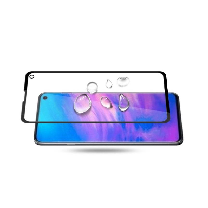 Samsung Galaxy S10E - Full Size Tempered Glass Screen Protector - Μαύρο