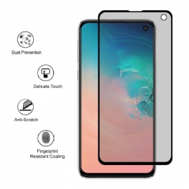 Samsung Galaxy S10E - Tempered Glass And Privacy Filter