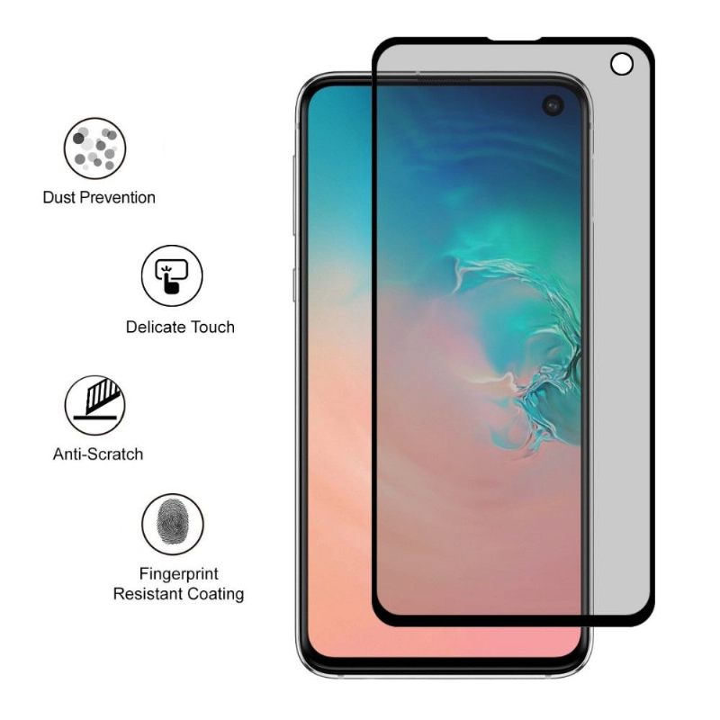 Samsung Galaxy S10E - Tempered Glass And Privacy Filter