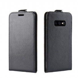 Θήκη Flip Samsung Galaxy S10e δερματινη θηκη Faux Leather Vertical