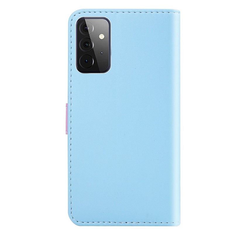 δερματινη θηκη Samsung Galaxy A52 5G / A52 4G / A52s 5G Tricolor Faux Leather