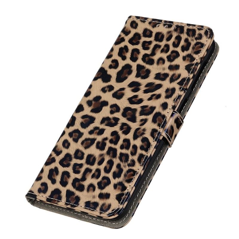 Κάλυμμα Samsung Galaxy A52 5G / A52 4G / A52s 5G Faux Leopard Style