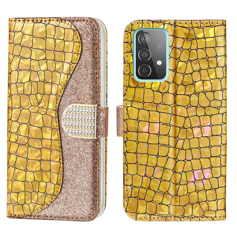 Κάλυμμα Samsung Galaxy A52 5G / A52 4G / A52s 5G Παγιέτες Luxury Croc Effect