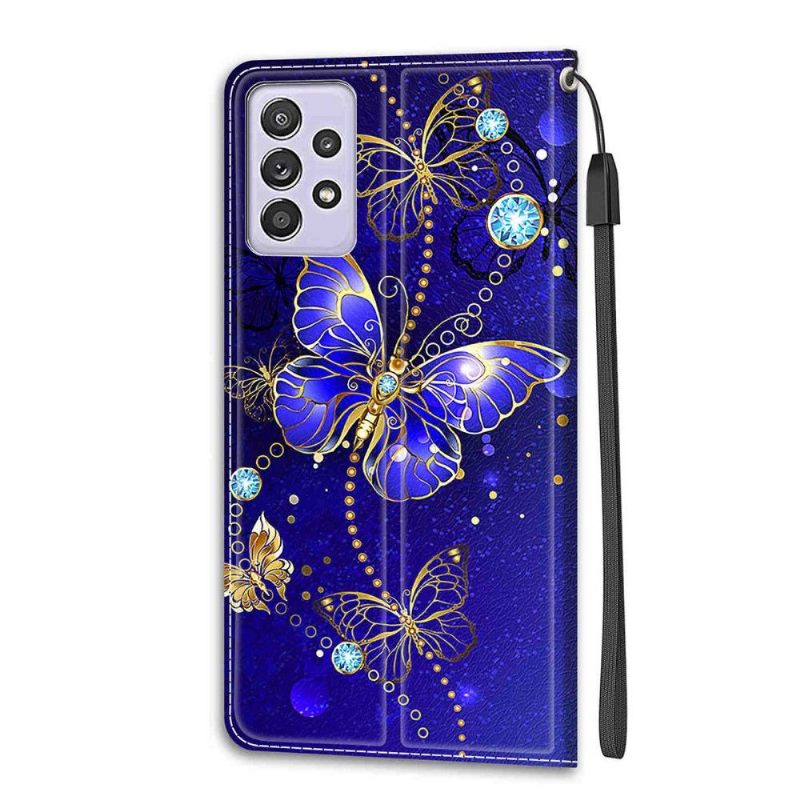 Κάλυμμα Samsung Galaxy A52 5G / A52 4G / A52s 5G Purple Butterfly