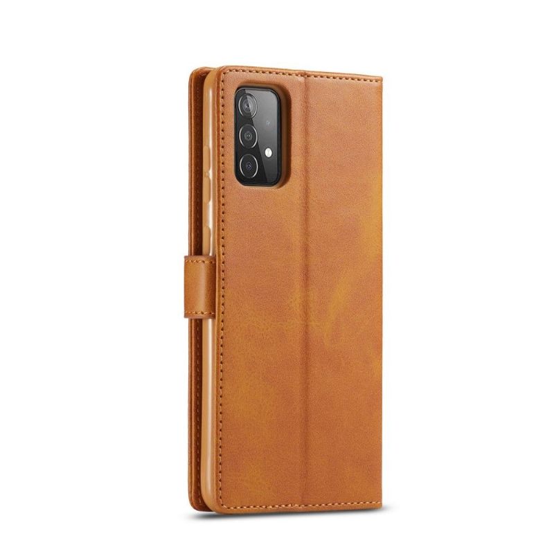 Θήκη Flip Samsung Galaxy A52 5G / A52 4G / A52s 5G δερματινη θηκη Leather Effect Lc.imeeke