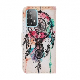 Θήκη Flip Samsung Galaxy A52 5G / A52 4G / A52s 5G Watercolor Dreamcatcher