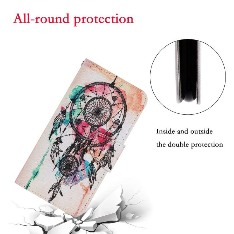 Θήκη Flip Samsung Galaxy A52 5G / A52 4G / A52s 5G Watercolor Dreamcatcher