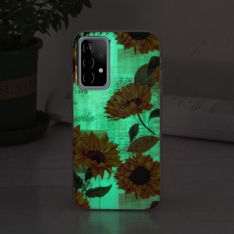 θηκη κινητου Samsung Galaxy A52 5G / A52 4G / A52s 5G Fluorescent Sunflower Vintage