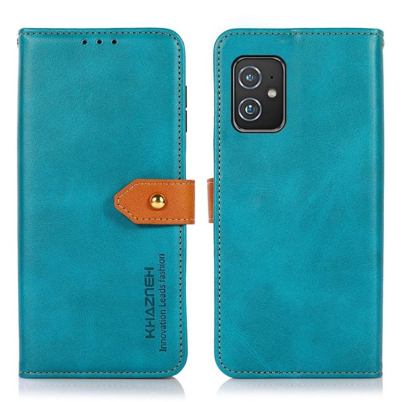 Κάλυμμα Poco M3 Pro 5G Khazneh Bicolor Faux Leather