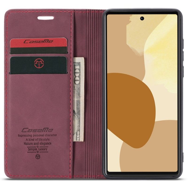 δερματινη θηκη Google Pixel 6 Pro Imitation Leather Retro Σειρά 013