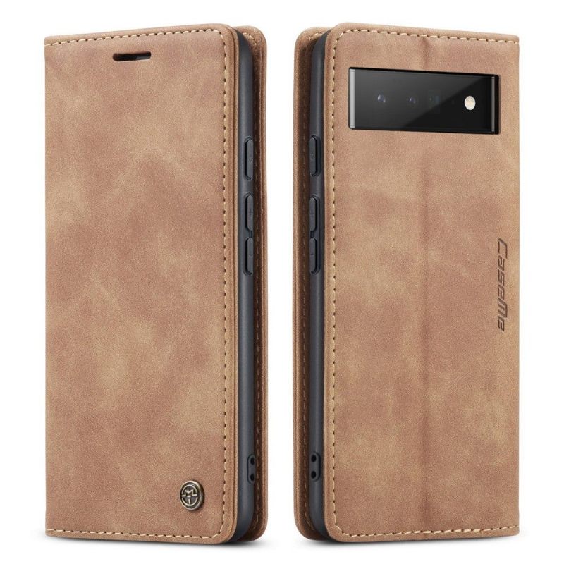 δερματινη θηκη Google Pixel 6 Pro Imitation Leather Retro Σειρά 013