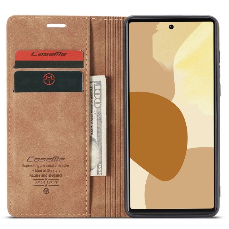 δερματινη θηκη Google Pixel 6 Pro Imitation Leather Retro Σειρά 013